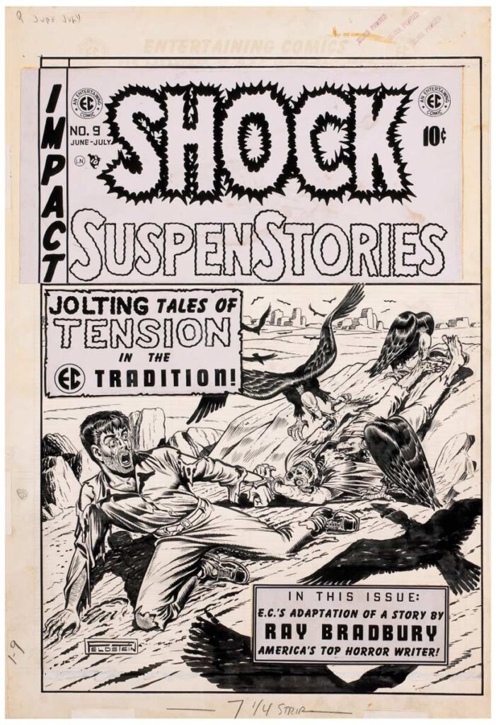 copertina di Shock suspenstories