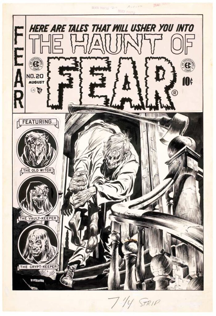 copertina di The Haunt of Fear