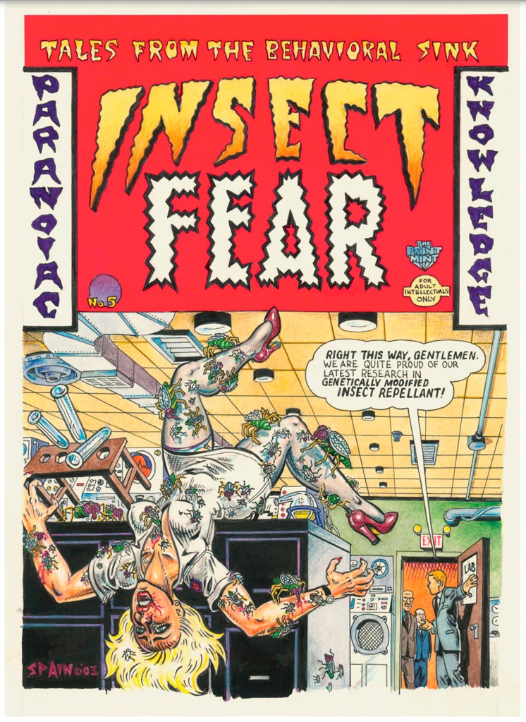 falsa copertina per Insect Fear